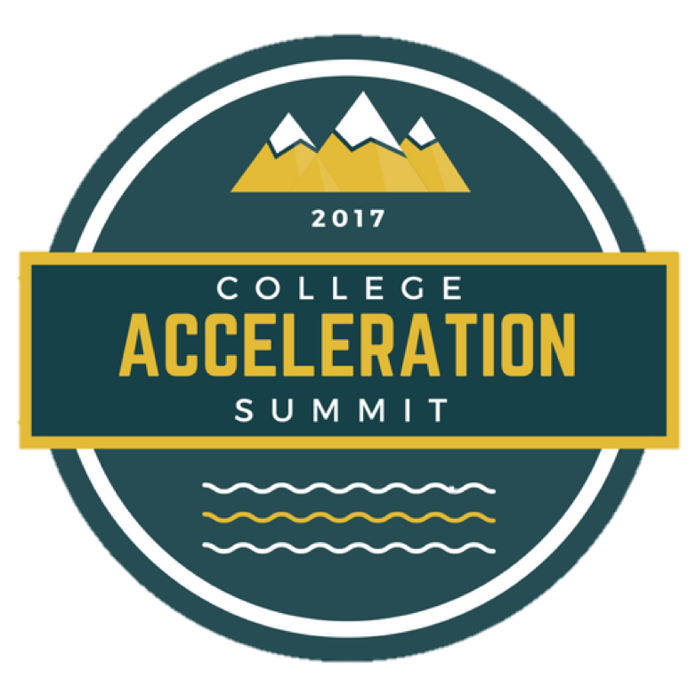 College Acceleration Summit, Education Webinar,